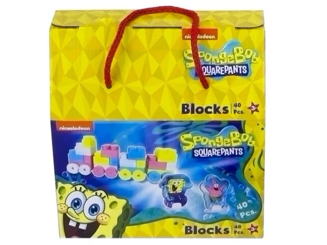 Spongebob squarepants bouwstenen 1 set h011 - afbeelding 5 van  5