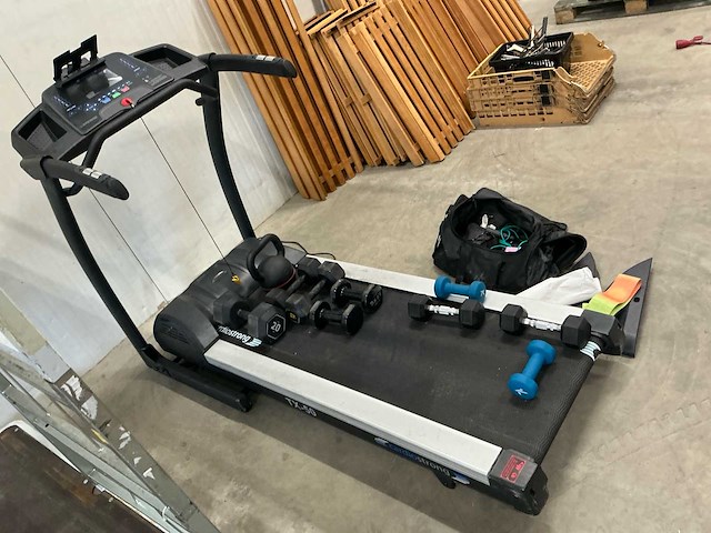 Sport-tiedje t-fitness cst-tx50-2-b loopband en gewichten/dumbells - afbeelding 4 van  13