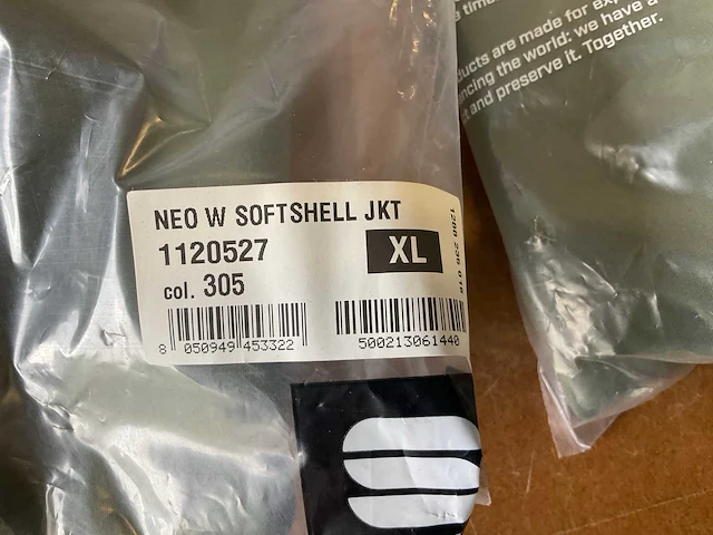 Sportful neo w softshell maat xl - afbeelding 2 van  2