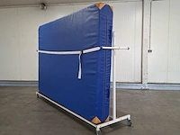 Sportmat op transportkar - afbeelding 1 van  6