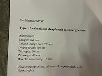 Spot hoekbank met slaapfunctie en opbergruimte - afbeelding 6 van  6