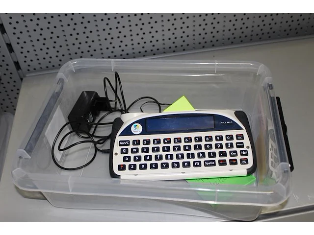 Spraakcomputer abilia lightwriter sl40 in kunststof box - afbeelding 1 van  1
