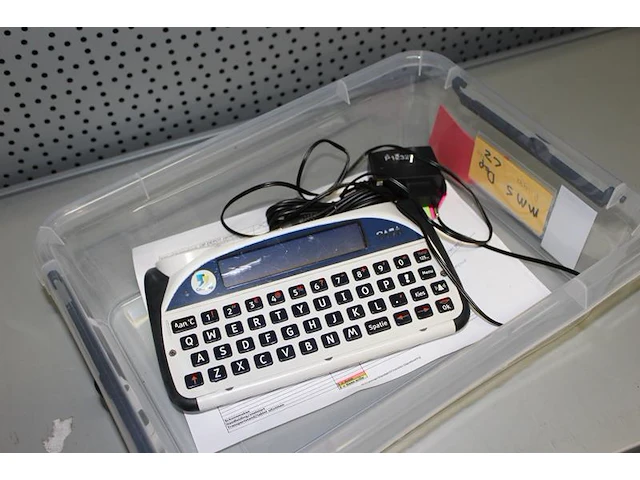 Spraakcomputer abilia lightwriter sl40 in kunststof box - afbeelding 1 van  1