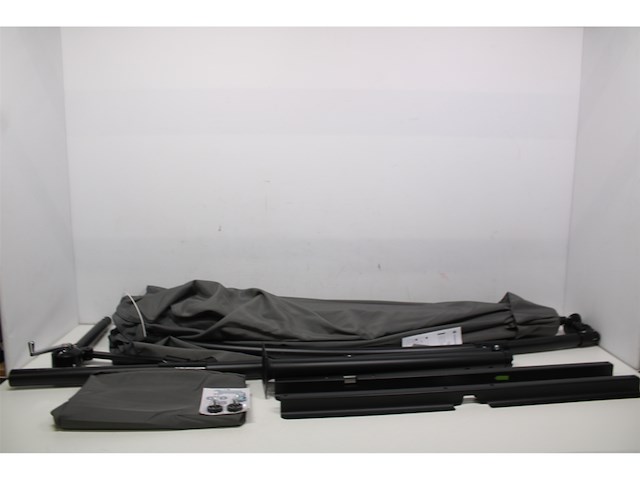 Springos zweefparasol parasols kantelbaar met beschermhoes 300 cm antraciet - afbeelding 2 van  3