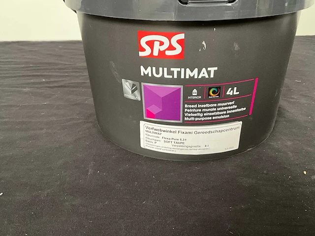 Sps multi mat muurverf verf , pur , lijm & kit - afbeelding 2 van  4