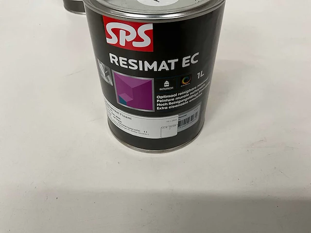 Sps resimat ec reinigbare muurverf verf (3x) - afbeelding 2 van  4