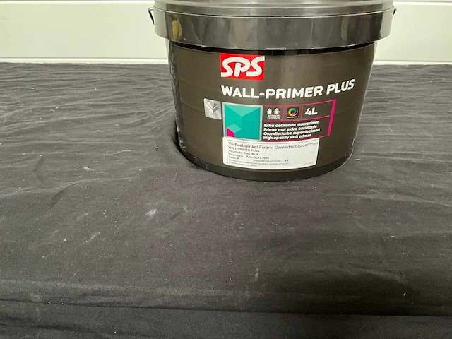 Sps wall primer plus verf , pur , lijm & kit - afbeelding 1 van  4