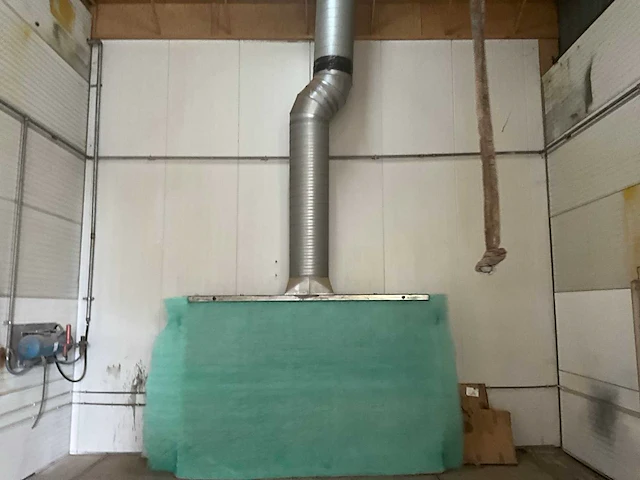 Spuitcabine filterafzuiginstallatie/sandwich panelen - afbeelding 3 van  12