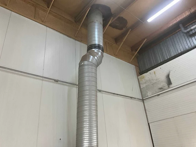 Spuitcabine filterafzuiginstallatie/sandwich panelen - afbeelding 6 van  12