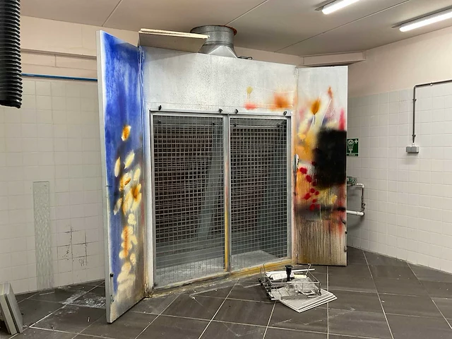 Spuitcabine met afzuiging - afbeelding 2 van  7