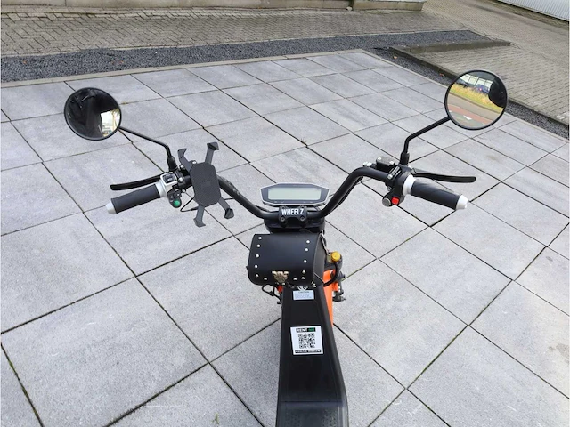 Spyder wheelz snorscooter e-chopper 2.3 12ah e-scooter, fht-06-g - afbeelding 2 van  15