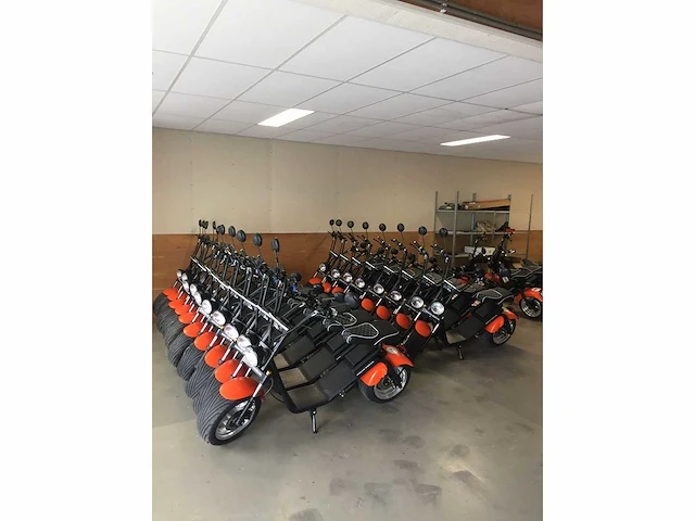 Spyder wheelz snorscooter e-chopper 2.3 12ah e-scooter, fht-06-g - afbeelding 4 van  15