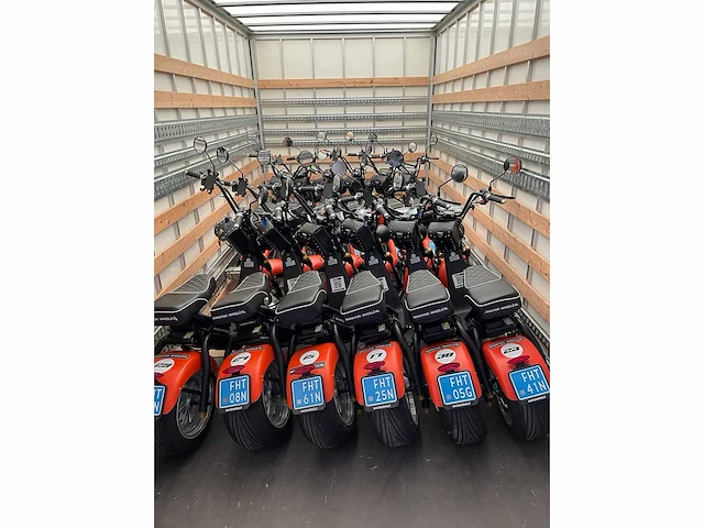 Spyder wheelz snorscooter e-chopper 2.3 12ah e-scooter, fht-06-g - afbeelding 5 van  15