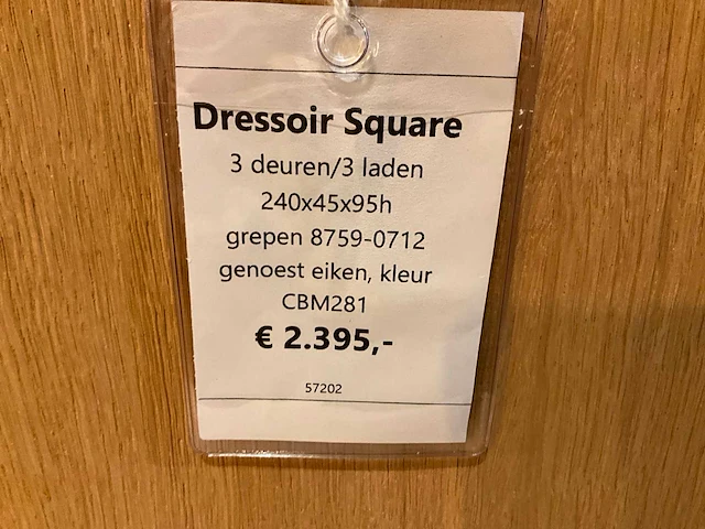 Square eiken dressoir - afbeelding 2 van  10
