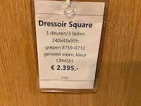 Square eiken dressoir - afbeelding 2 van  10