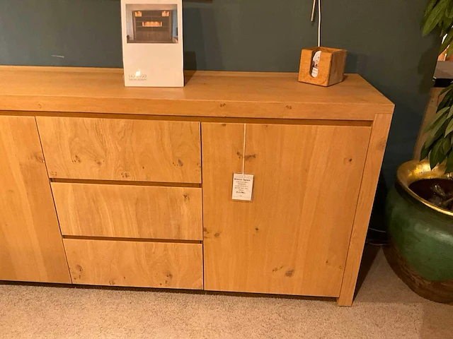 Square eiken dressoir - afbeelding 5 van  10