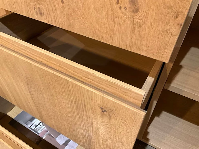 Square eiken dressoir - afbeelding 9 van  10