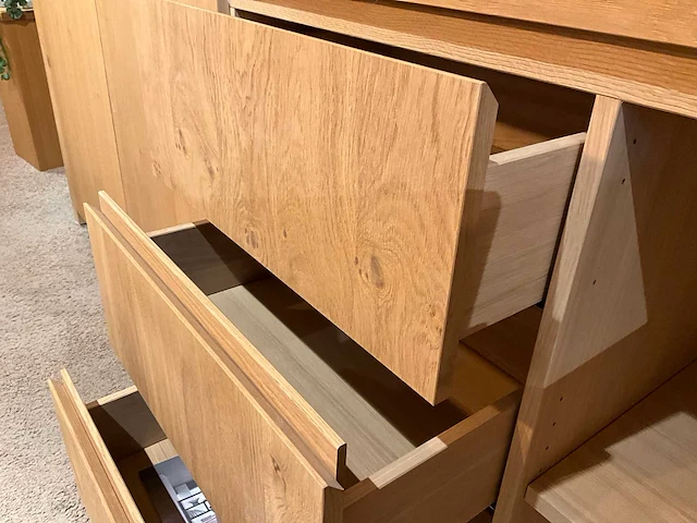 Square eiken dressoir - afbeelding 10 van  10