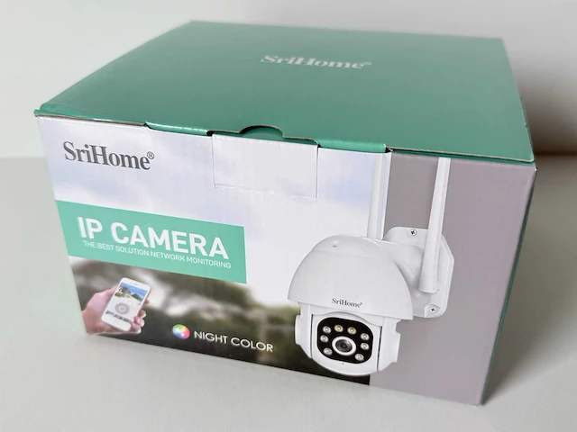Srihome ip camera wifi - night vision - hd (3 stuks) - afbeelding 5 van  9