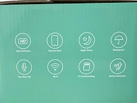 Srihome ip camera wifi - night vision - hd (3 stuks) - afbeelding 7 van  9
