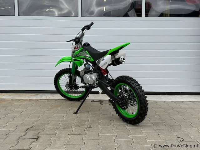 Sro 125cc crossmotor (groen) - afbeelding 2 van  6