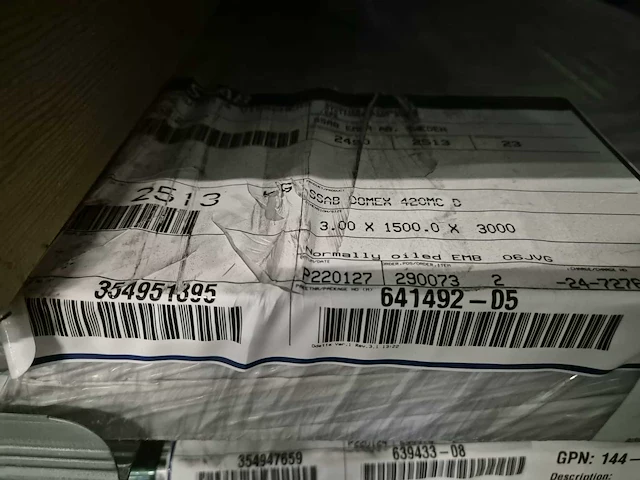 Ssab domex s420mc plaatstaal (12.500kg) - afbeelding 9 van  11