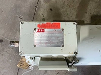 Ssb antriebstechniek dwf-0612.006.70-b8 elektromotor - afbeelding 2 van  6