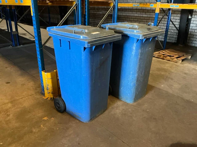 Ssi schafer afvalcontainer (2x) - afbeelding 1 van  5