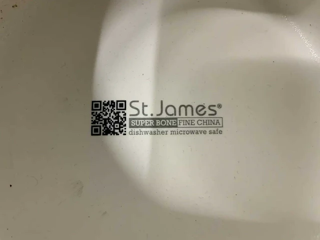 St. james super bone fine china - conisch hoog bord ø 15 cm (16x) - afbeelding 3 van  3