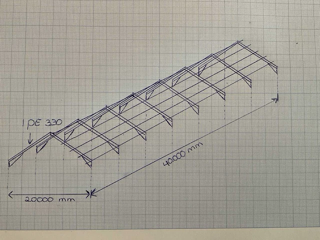 Staal / dakconstructie (800m2) - afbeelding 12 van  24