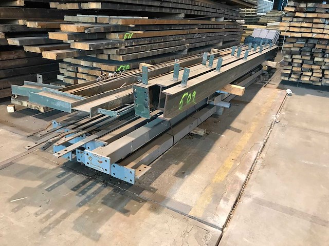 Staal koker 100, ipe220, ipe160, windverbanden - afbeelding 1 van  6