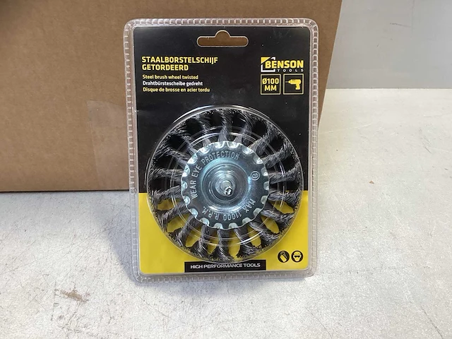 Staalborstelschijf - getordeerd - 100mm - afbeelding 2 van  3