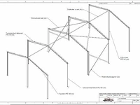 Staalconstructie 10 x 20 meter (200m2) - afbeelding 7 van  13