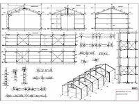 Staalconstructie 10 x 30 meter (300m2) - afbeelding 10 van  16