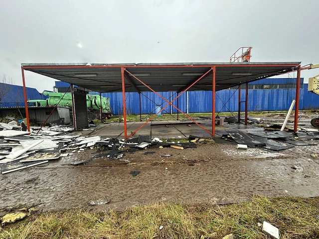 Staalconstructie (10,00x14,00 mtr) (140m2) - afbeelding 10 van  14