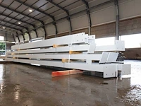 Staalconstructie 10x16 meter met dak en wand - afbeelding 6 van  27