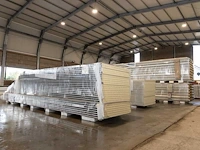 Staalconstructie 10x16 meter met dak en wand - afbeelding 14 van  27