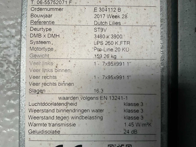 Staalconstructie (11,00x52,00 mtr) (572m2) - afbeelding 28 van  35