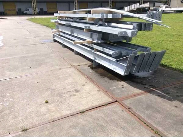 Staalconstructie 11,6x20 meter (ca. 232 m2) - afbeelding 3 van  6