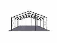 Staalconstructie 11,6x25 meter (ca. 290 m2) - afbeelding 5 van  9