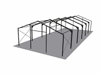Staalconstructie 11,6x30 meter (ca. 348 m2) - afbeelding 5 van  10