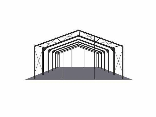Staalconstructie 11,6x30 meter (ca. 348 m2) - afbeelding 7 van  10