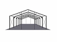Staalconstructie 11,6x35 meter (ca. 406 m2) - afbeelding 7 van  11