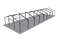 Staalconstructie 11,6x40 meter (ca. 464 m2) - afbeelding 5 van  10