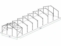 Staalconstructie 11,6x40 meter (ca. 464 m2) - afbeelding 4 van  10