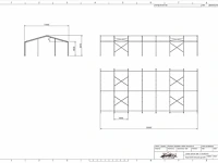 Staalconstructie 11.90 x 35.00 meter (416m2) - afbeelding 4 van  12