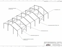 Staalconstructie 11.90 x 35.00 meter (416m2) - afbeelding 6 van  12