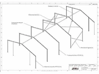 Staalconstructie 12 x 25 meter (300m2) - afbeelding 7 van  13