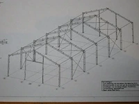 Staalconstructie 12 x 30 meter (360m2) - afbeelding 7 van  21