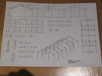 Staalconstructie 12 x 30 meter (360m2) - afbeelding 10 van  21